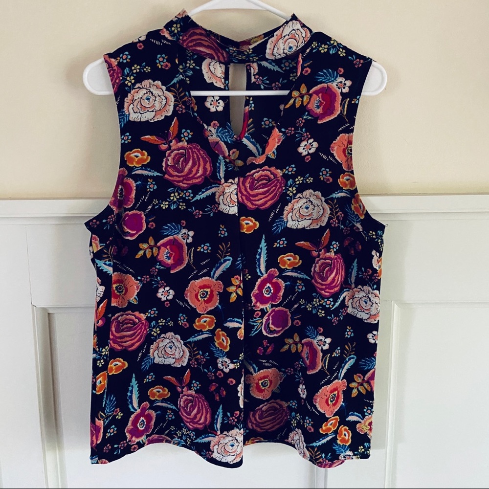 Monteau Floral Tank Top